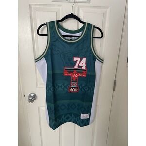 NWT TISA Headgear Classics Basketball Jersey Size XL Embroidered Tribal